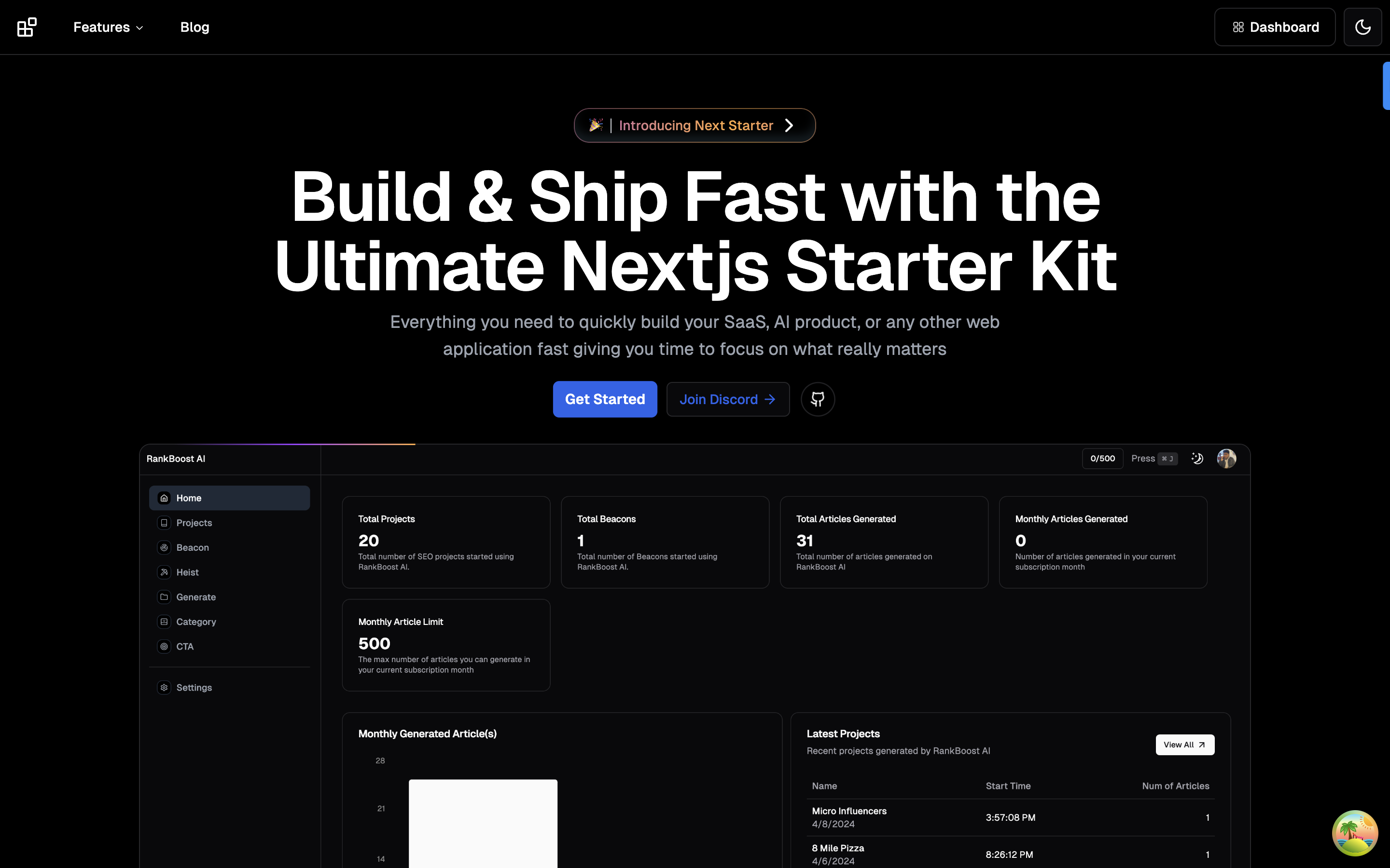 Nextjs Starter